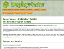 Tablet Screenshot of deploymaster.com